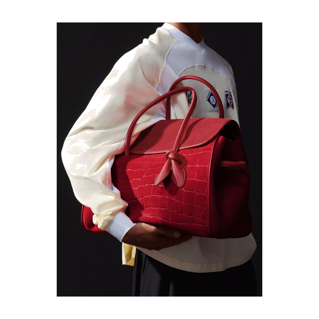 jacquemus The Turismo shopper bag Multi-Red by jacquemus