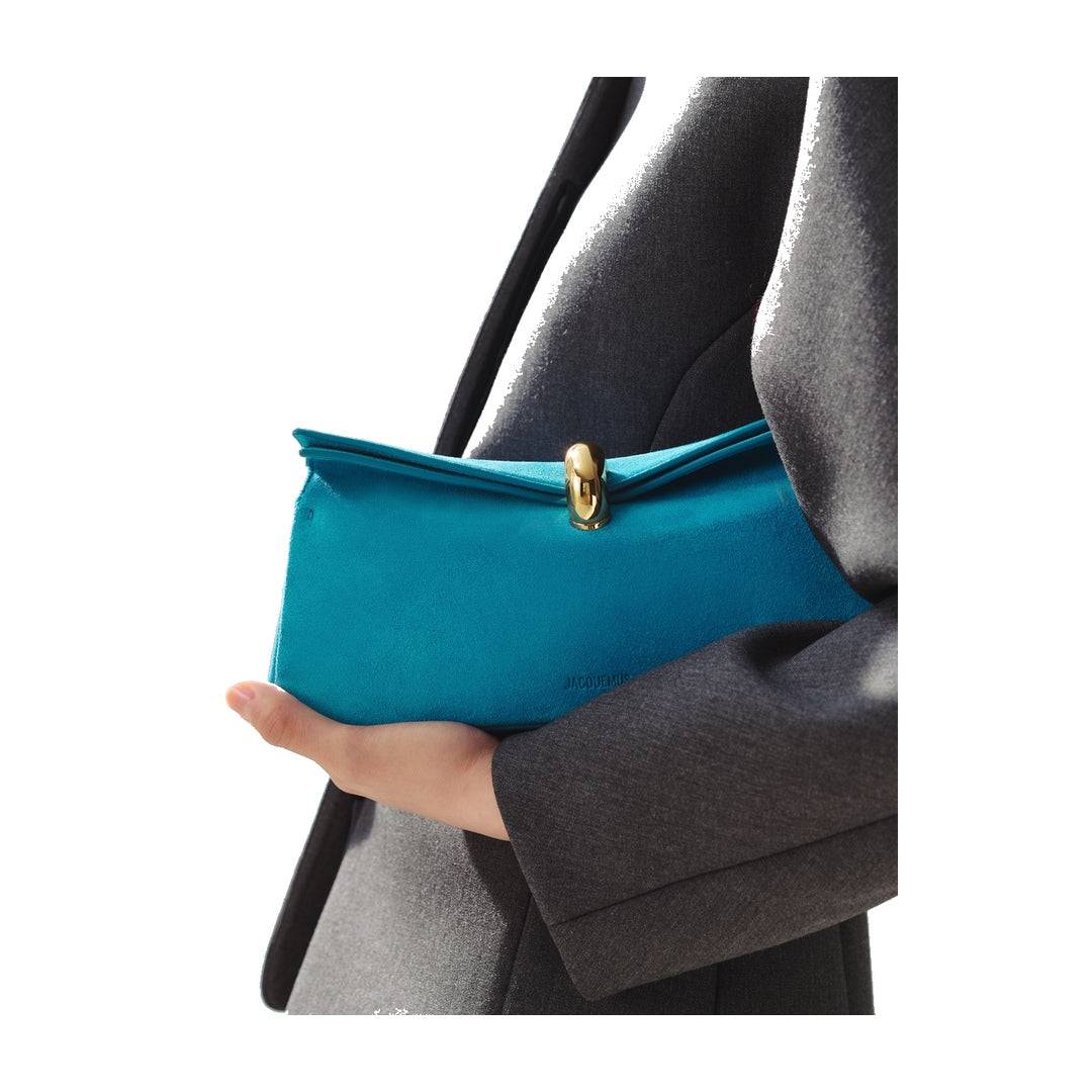 jacquemus The Valérie clutch Medium Blue by jacquemus