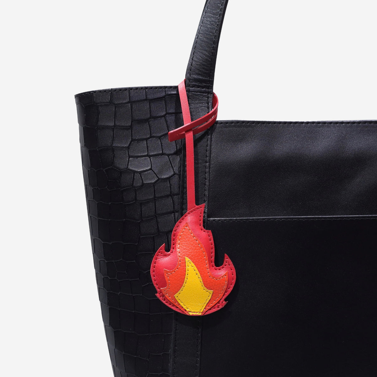 lit Bag Charm by leather charms