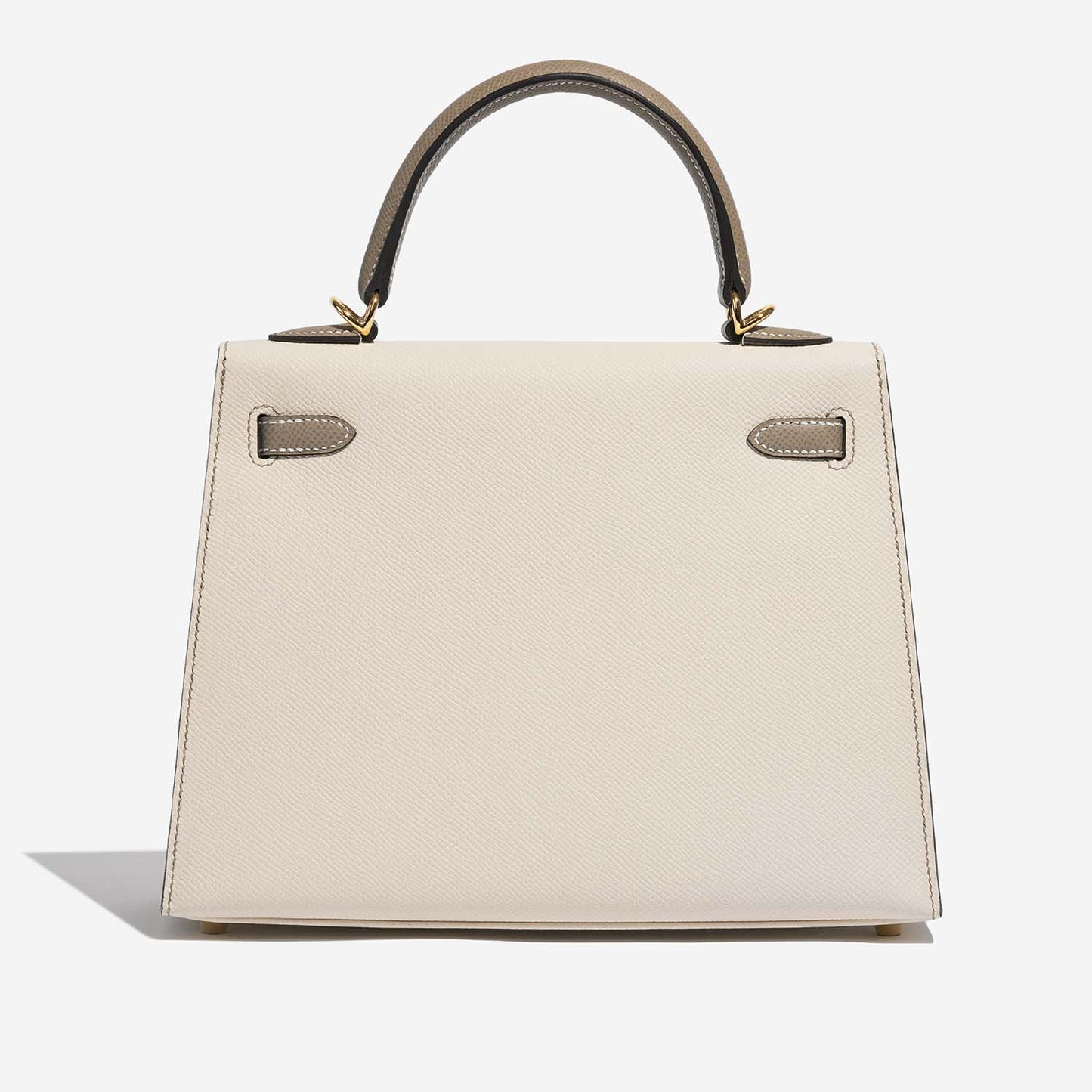 Reference only, different item: Hermes Kelly HSS 25 Epsom Craie / Gris Asphalte; website photo 5