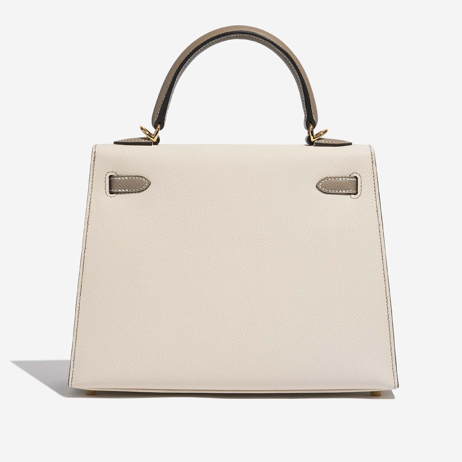 Reference only, different item: Hermes Kelly HSS 25 Epsom Craie / Gris Asphalte; website photo 5
