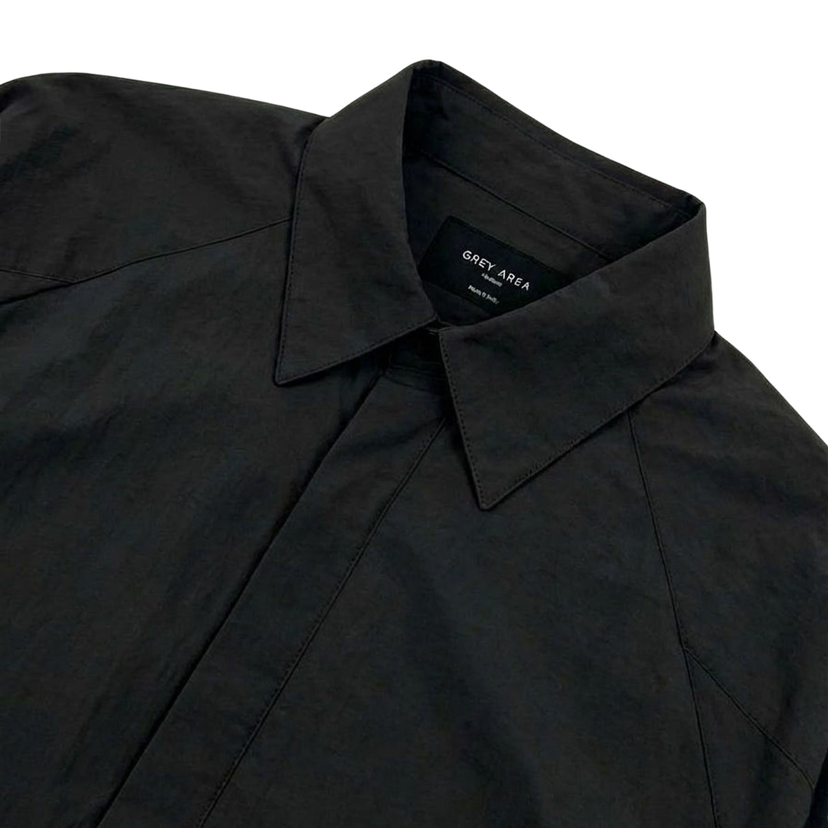 UTILITY OVERSHIRT - BLACK by GREY AREA