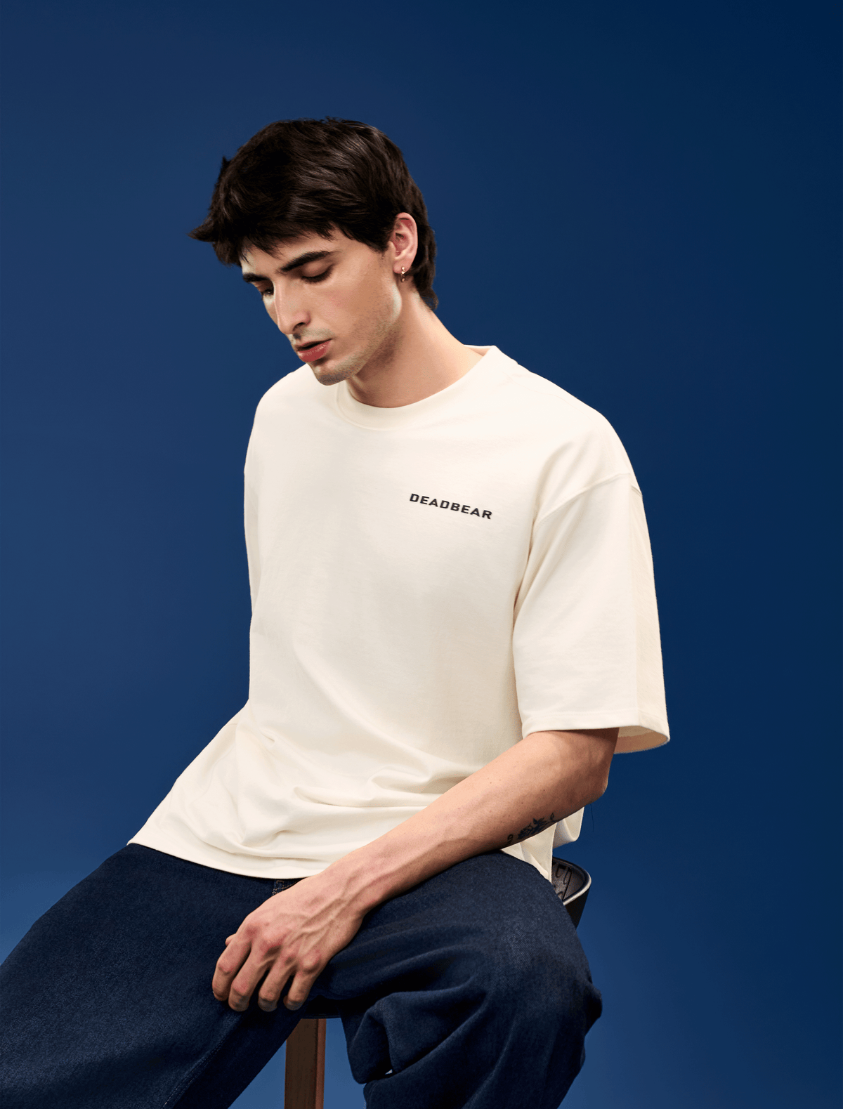Ultra Basics Tee Cream White by DEADBEAR