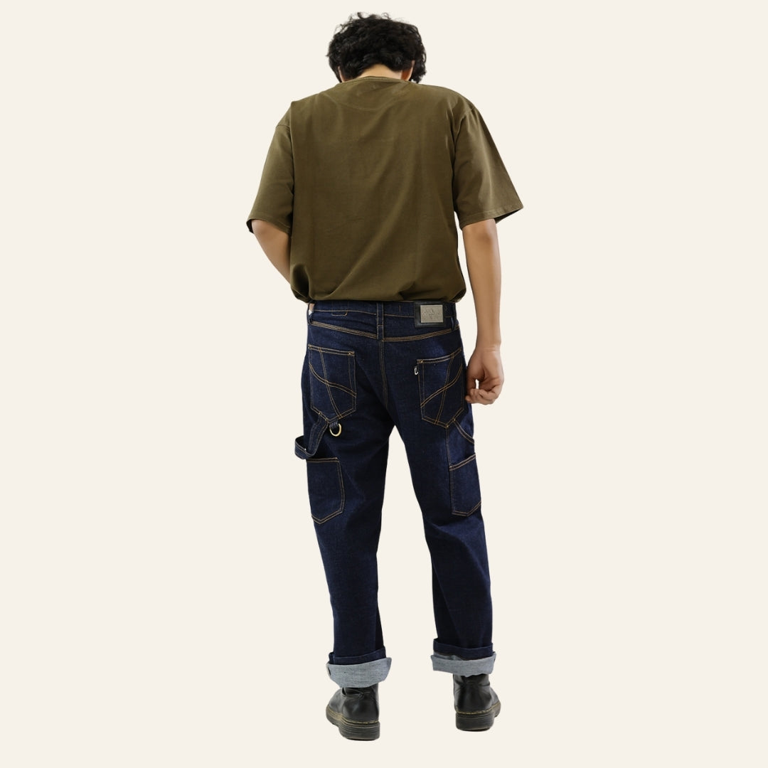 Men's Dark Selvedge Jeans - Gold Rush by Old Gene