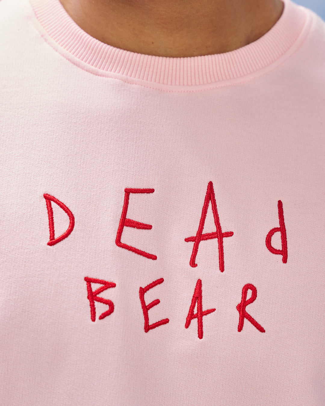 Scribbled Logo Tee Pink by DEADBEAR