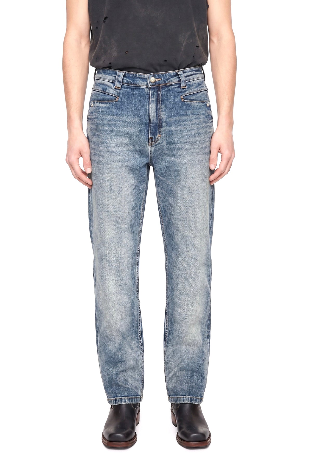 2000’s Straight - Mid-Blue - RTW by Leave The Rest
