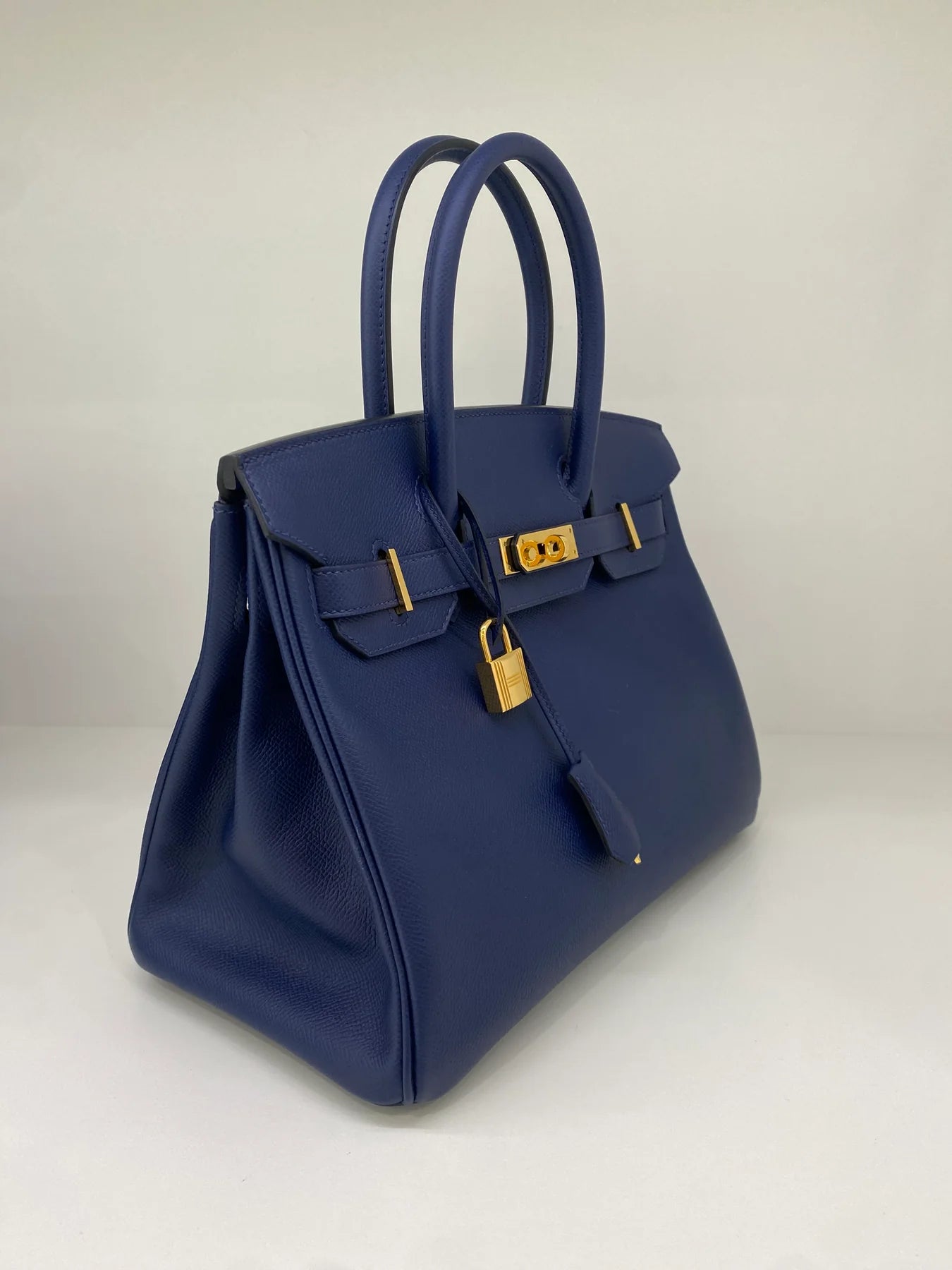 Hermès Birkin 30 Epsom – Blue Saphir with Gold Hardware (GHW)