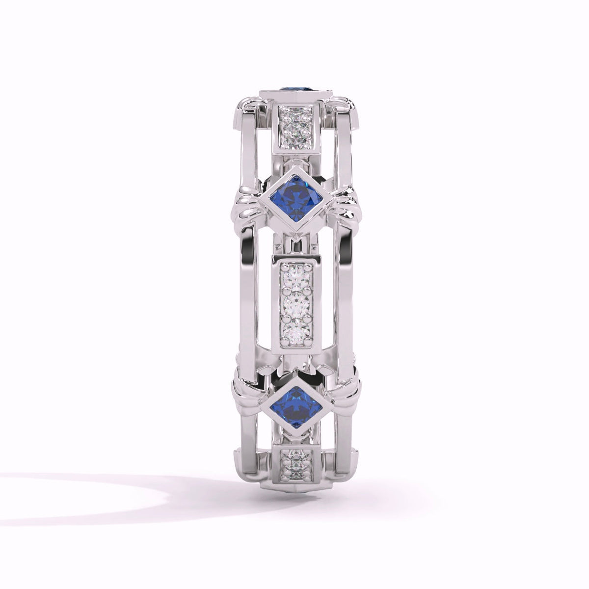 AZURE ETERNITY BAND by The Noble Sculptor