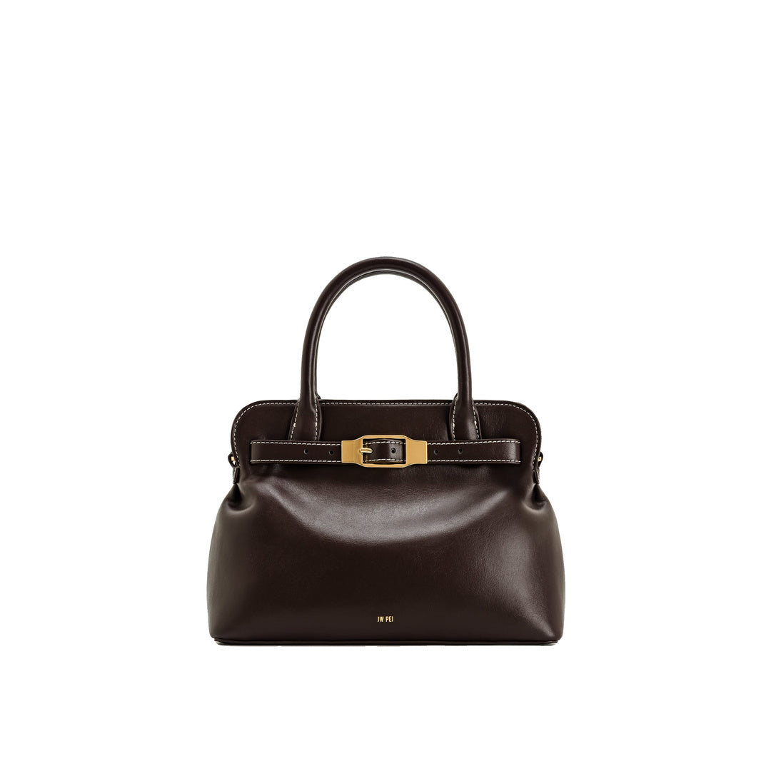 JW PEI Mia Tote Bag - Dark Brown by JW PEI