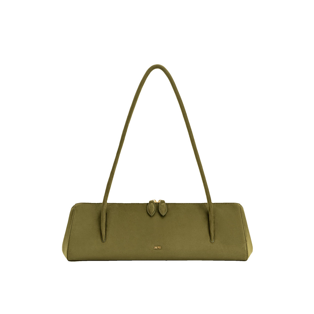 JW PEI Nova Shoulder Bag - Dark Olive by JW PEI