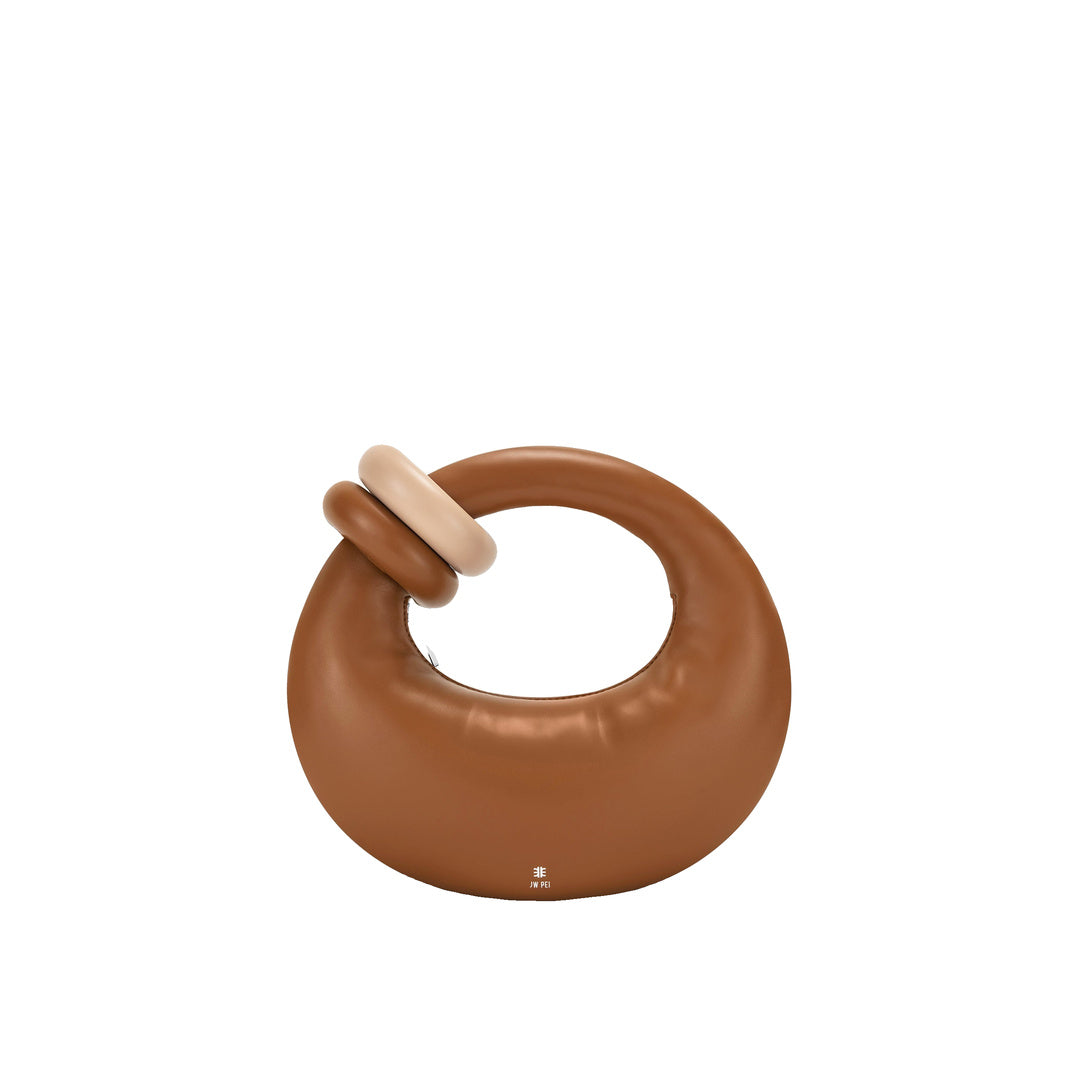 JW PEI Abacus Top Handle Bag - Brown by JW PEI