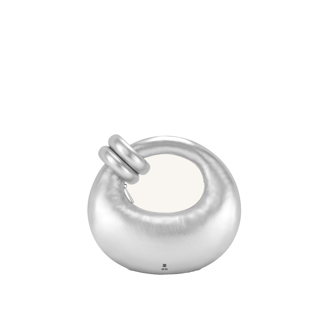 JW PEI Abacus Top Handle Bag - Silver by JW PEI