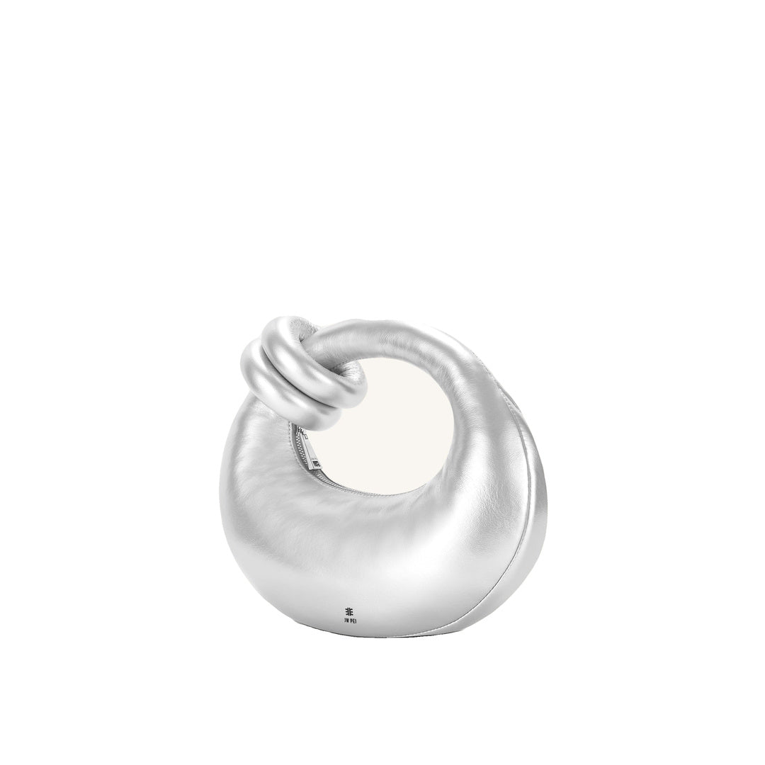 JW PEI Abacus Top Handle Bag - Silver by JW PEI