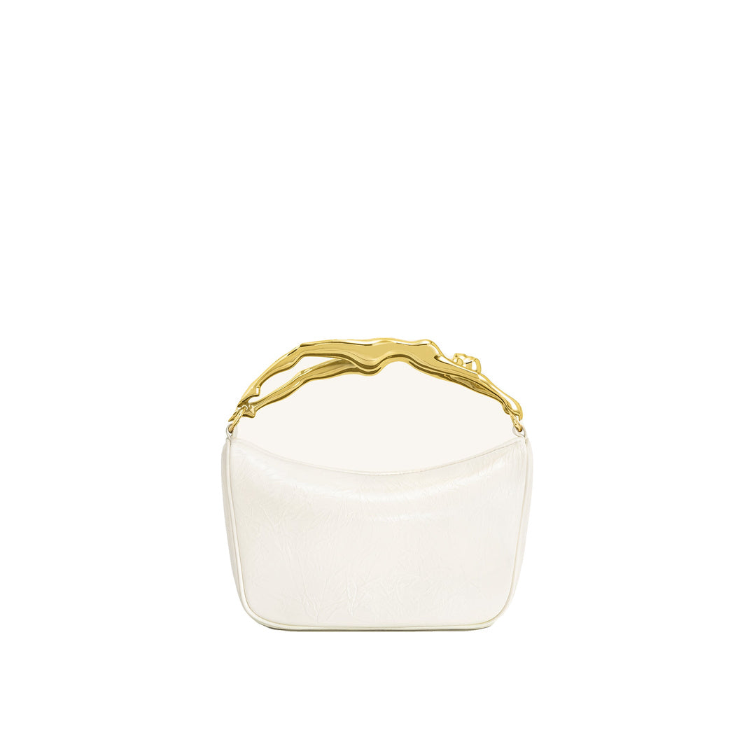 JW PEI Jenny Human-shaped Handle Handbag - White by JW PEI