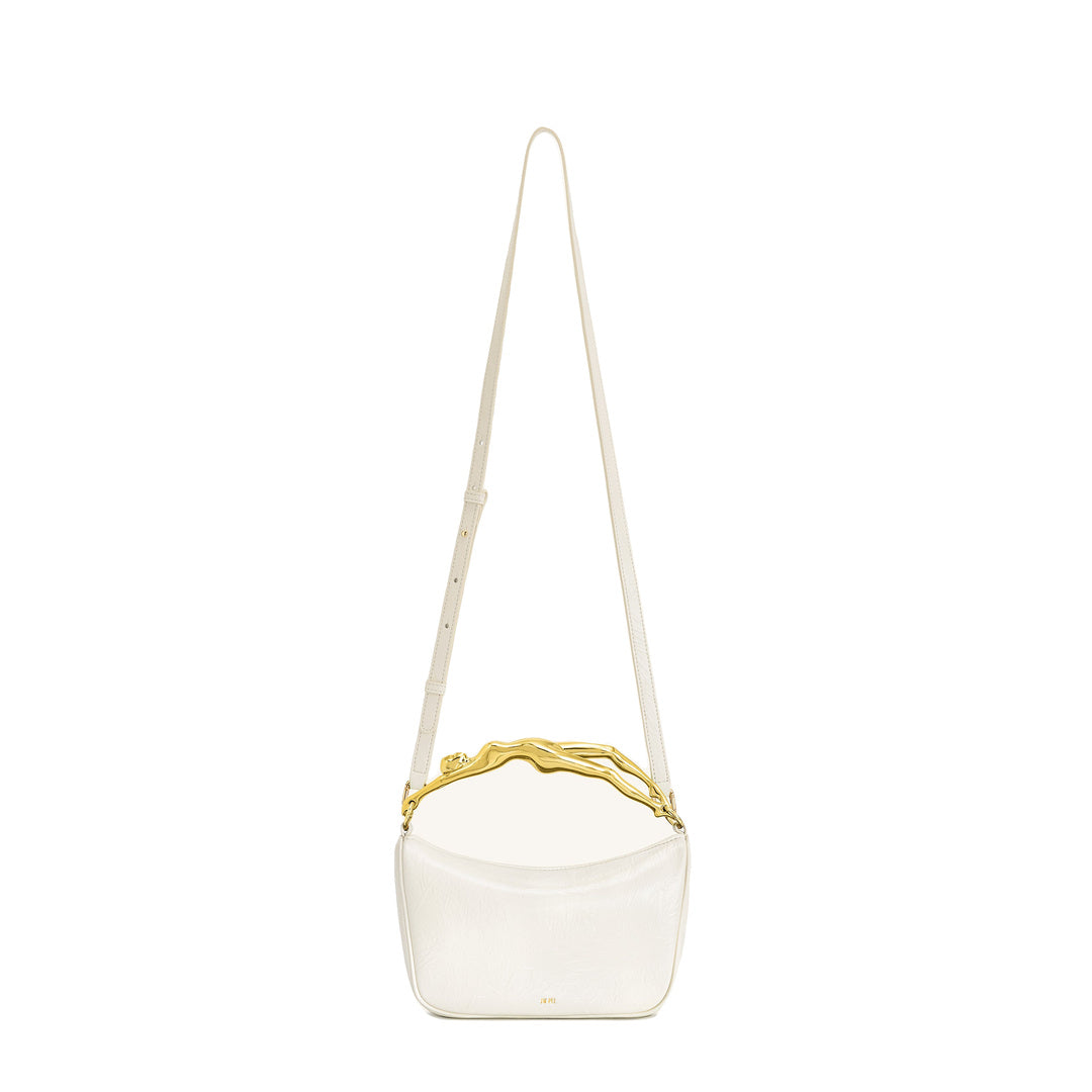 JW PEI Jenny Human-shaped Handle Handbag - White by JW PEI