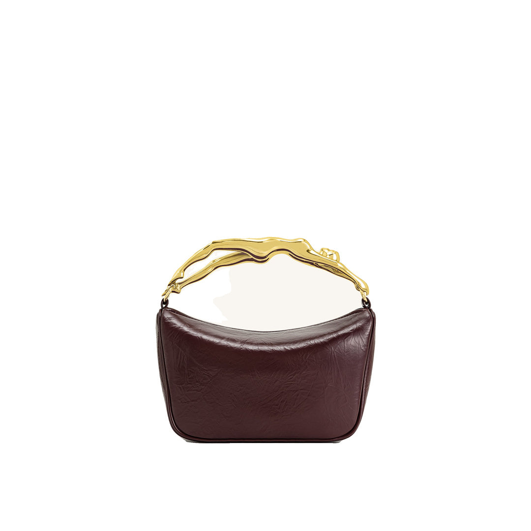 JW PEI Jenny Human-shaped Handle Handbag - Deep Burgundy by JW PEI
