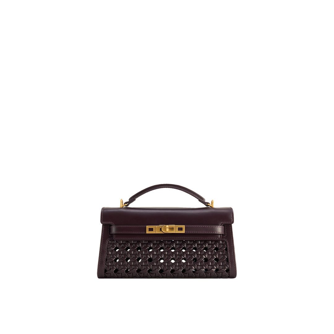 JW PEI Noor Top Handle Bag - Dark Red by JW PEI