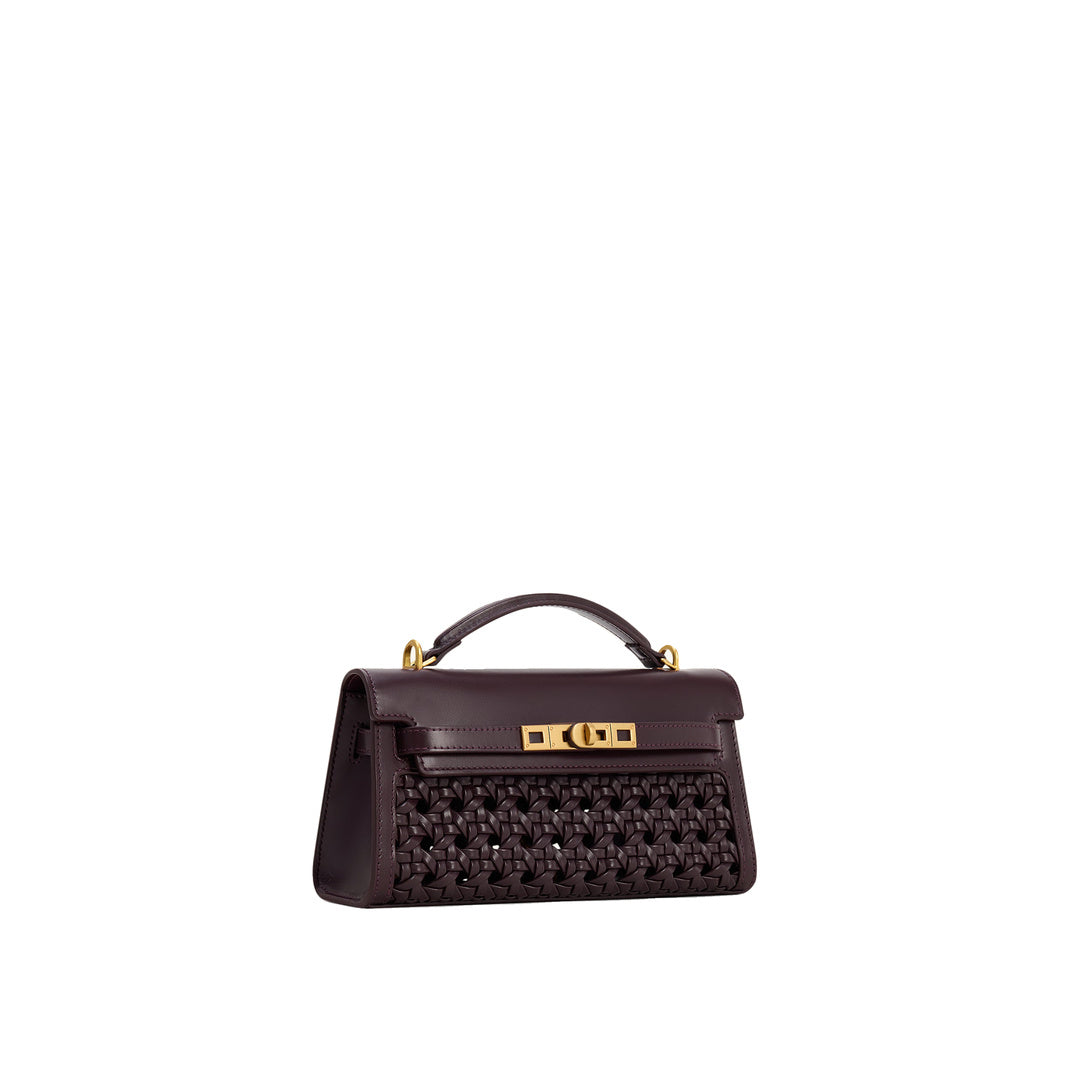 JW PEI Noor Top Handle Bag - Dark Red by JW PEI