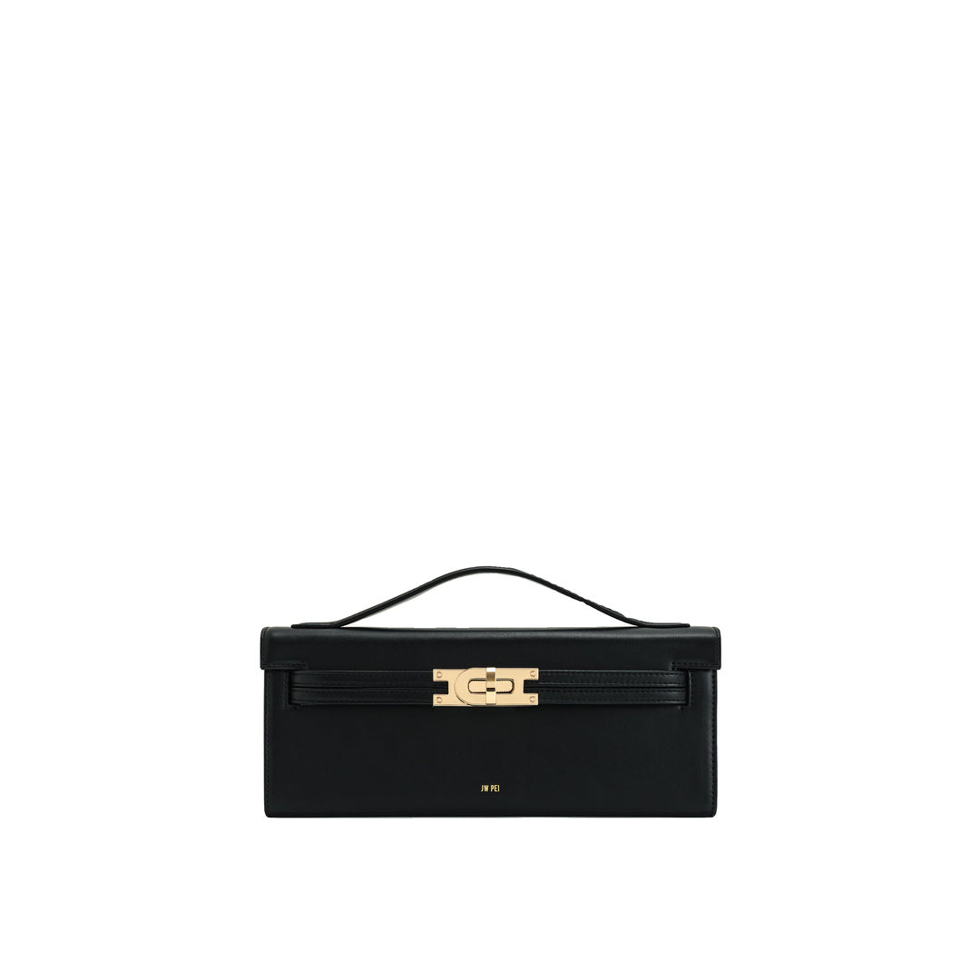 JW PEI Bria Structured Top Handle Bag - Black by JW PEI
