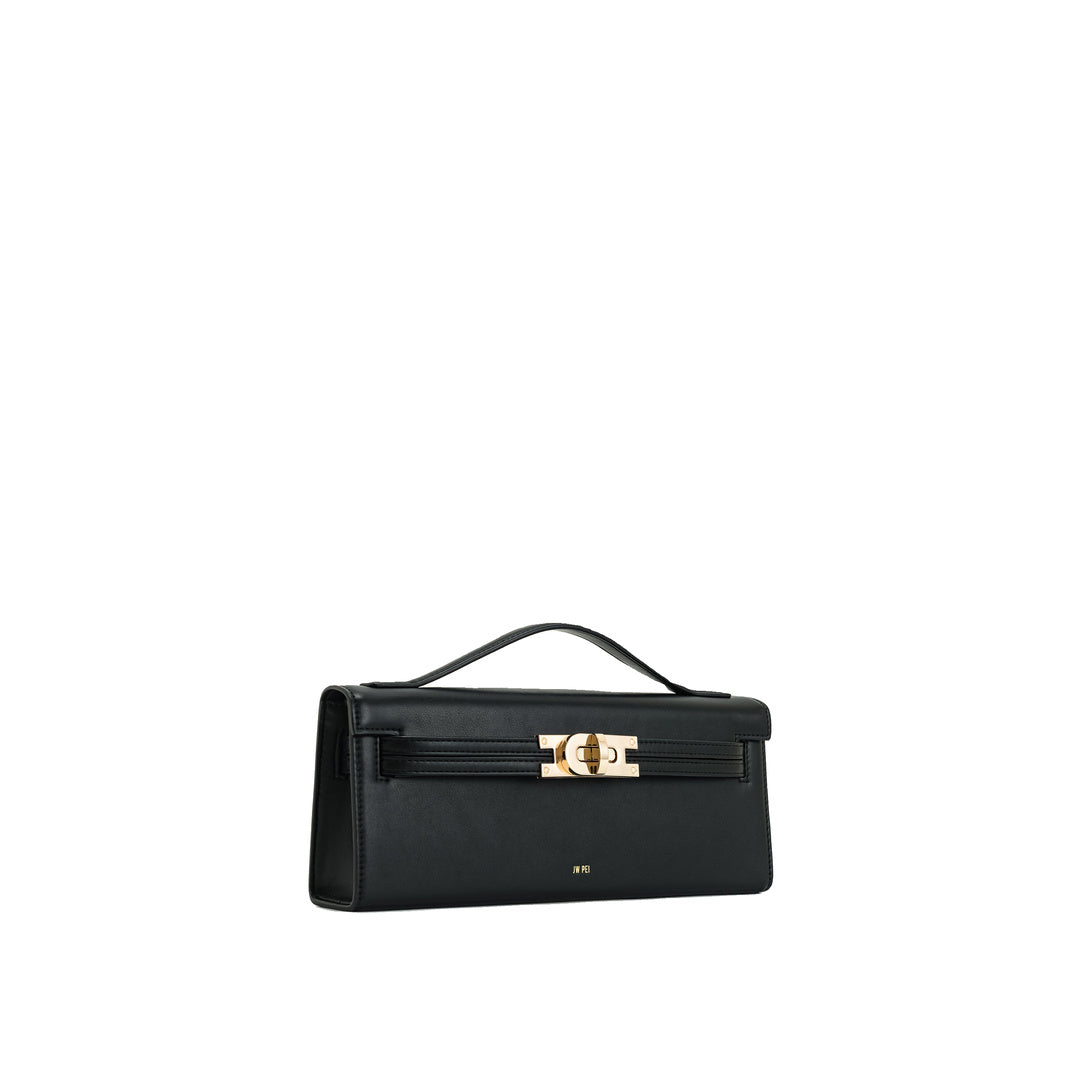 JW PEI Bria Structured Top Handle Bag - Black by JW PEI
