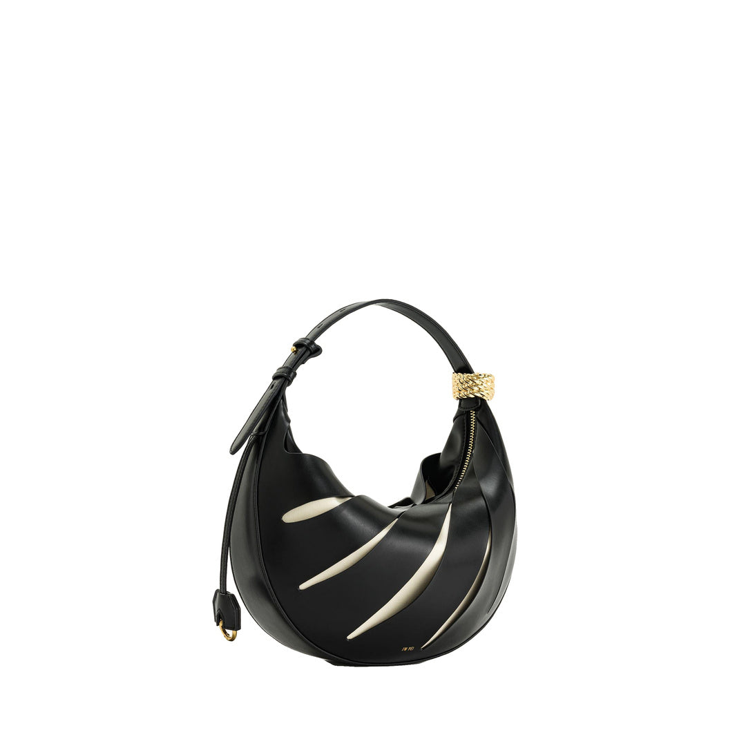 JW PEI Jana Hollow Out Shoulder Bag - Black by JW PEI
