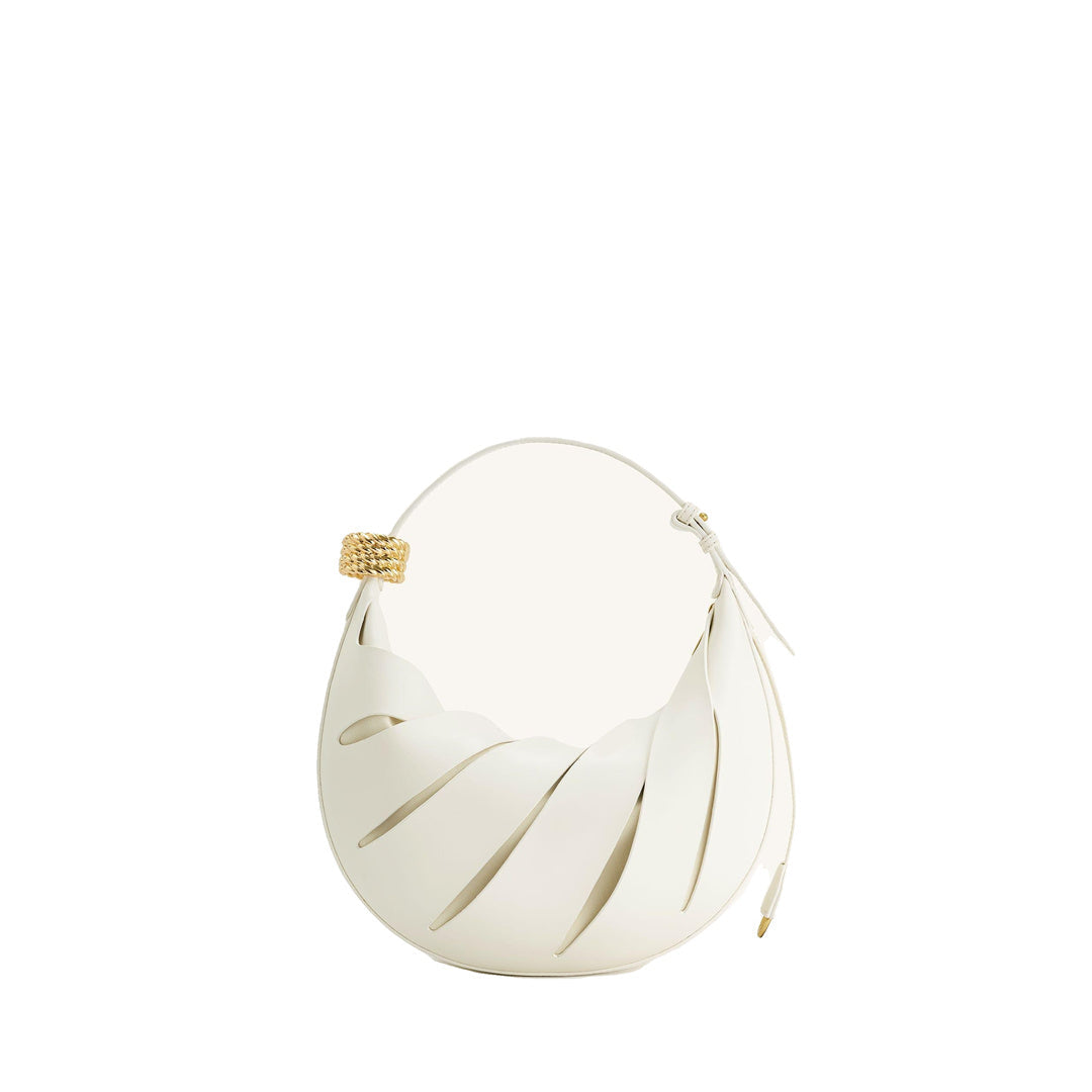 JW PEI Jana Hollow Out Shoulder Bag - White by JW PEI