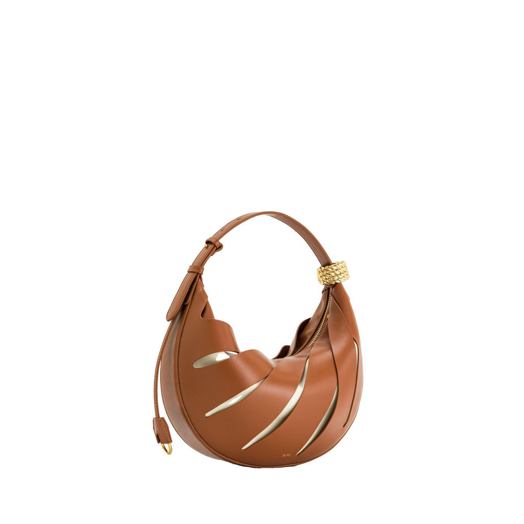 JW PEI Jana Hollow Out Shoulder Bag - Brown by JW PEI