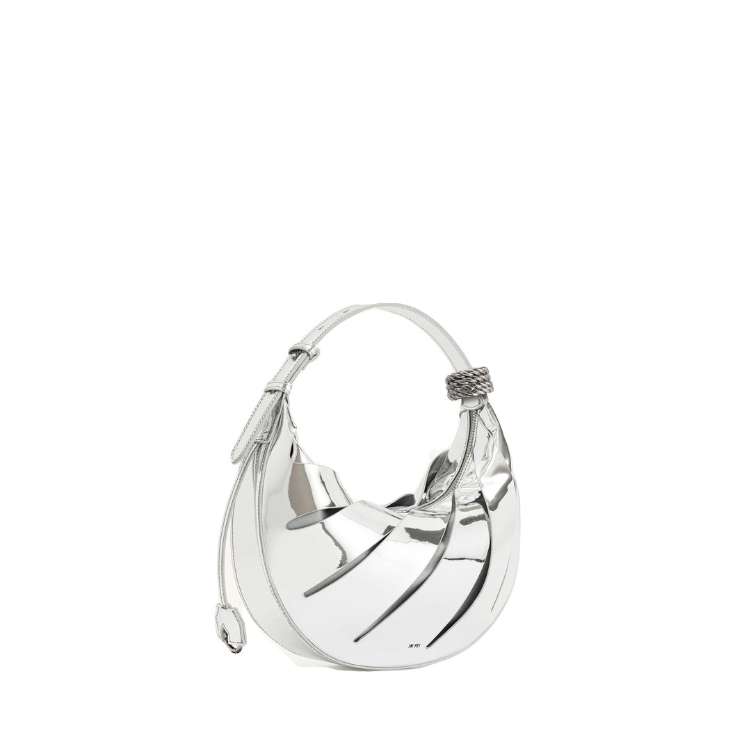 JW PEI Jana Hollow Out Shoulder Bag - Silver by JW PEI