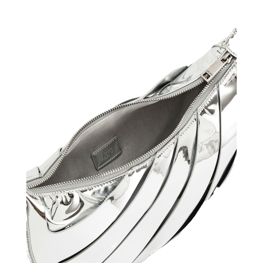 JW PEI Jana Hollow Out Shoulder Bag - Silver by JW PEI