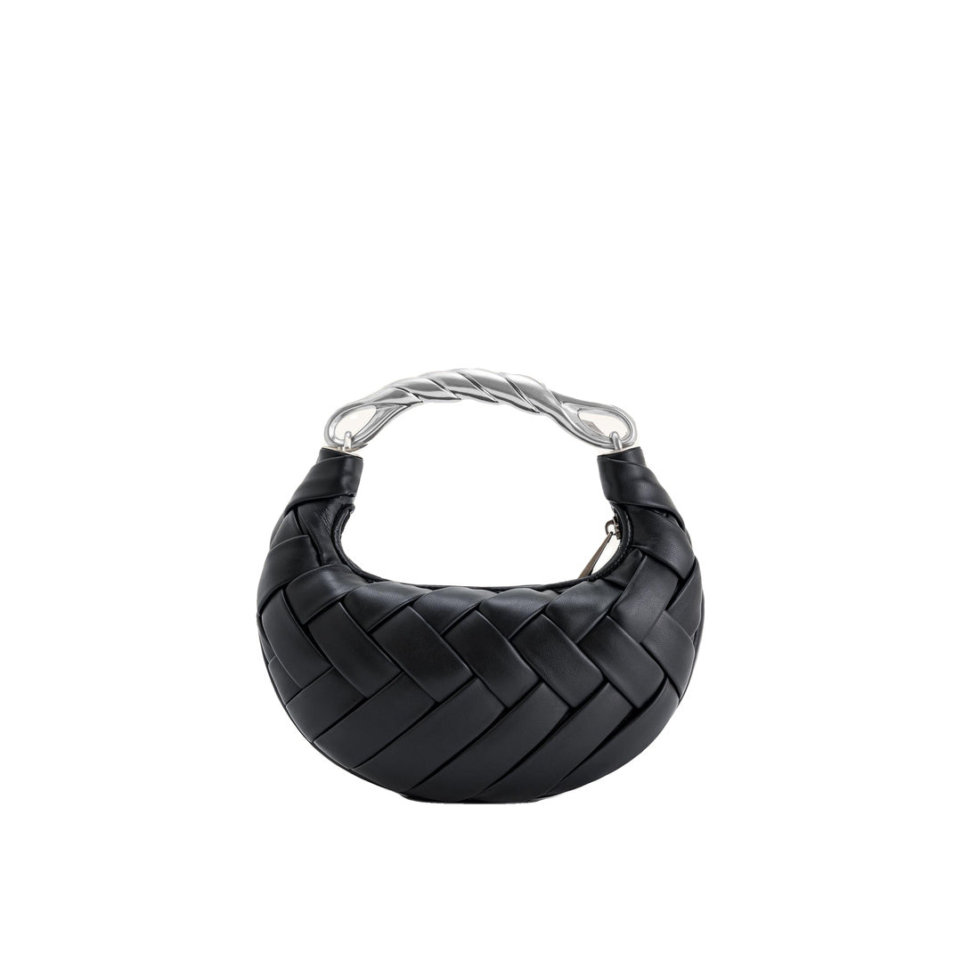 JW PEI Orla Weave Handbag - Black by JW PEI