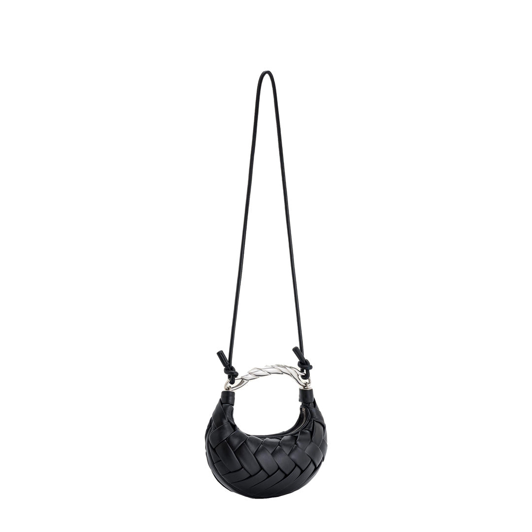 JW PEI Orla Weave Handbag - Black by JW PEI