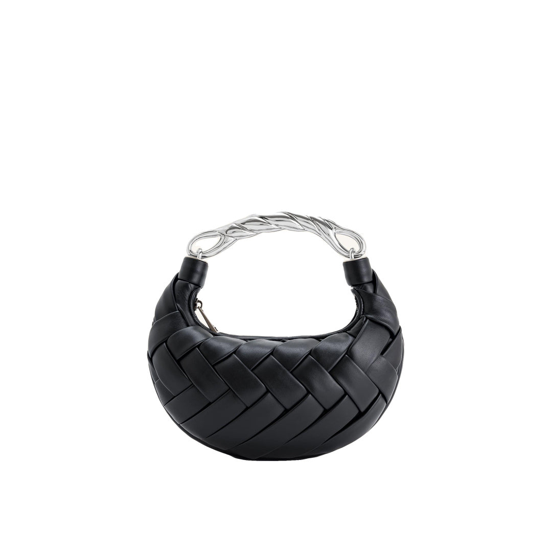 JW PEI Orla Weave Handbag - Black by JW PEI