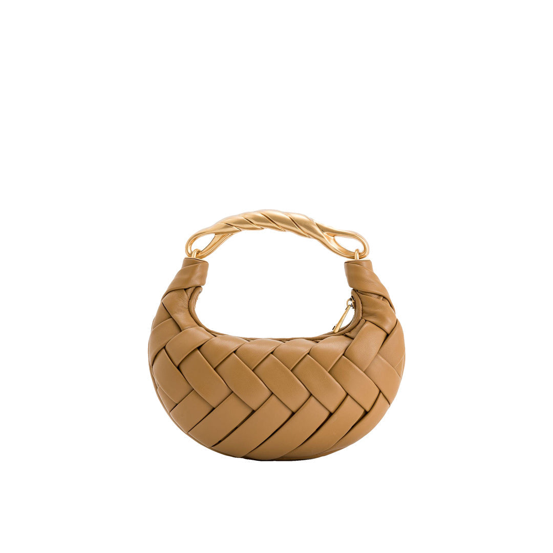 JW PEI Orla Weave Handbag - Brown by JW PEI