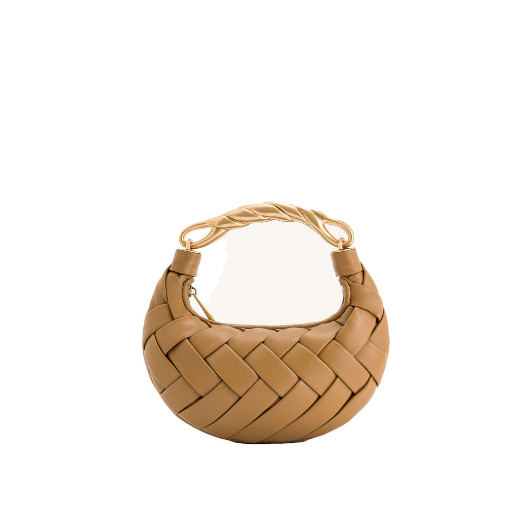 JW PEI Orla Weave Handbag - Brown by JW PEI