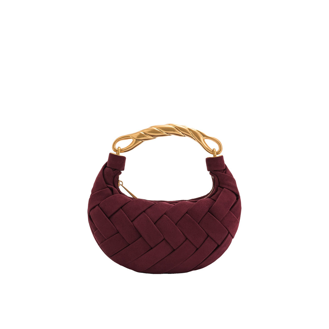 JW PEI Orla Weave Handbag - Claret by JW PEI