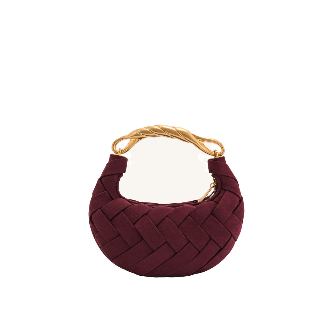 JW PEI Orla Weave Handbag - Claret by JW PEI