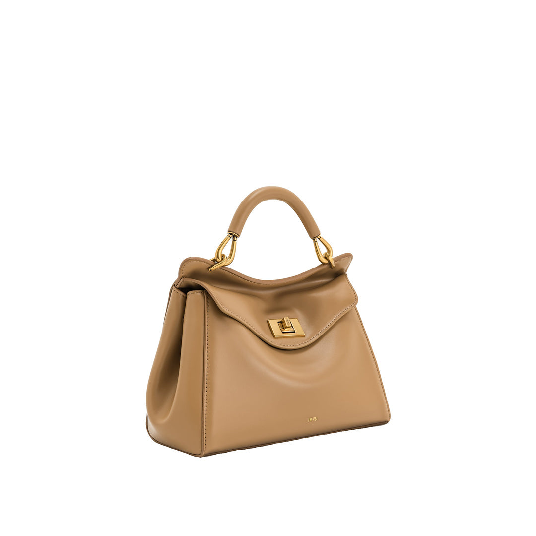 JW PEI Lucia Classic Top Handbag - Brown by JW PEI