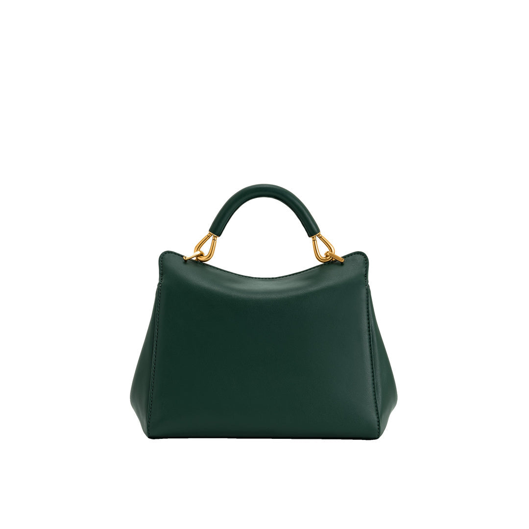 JW PEI Lucia Classic Top Handbag - Dark Green by JW PEI