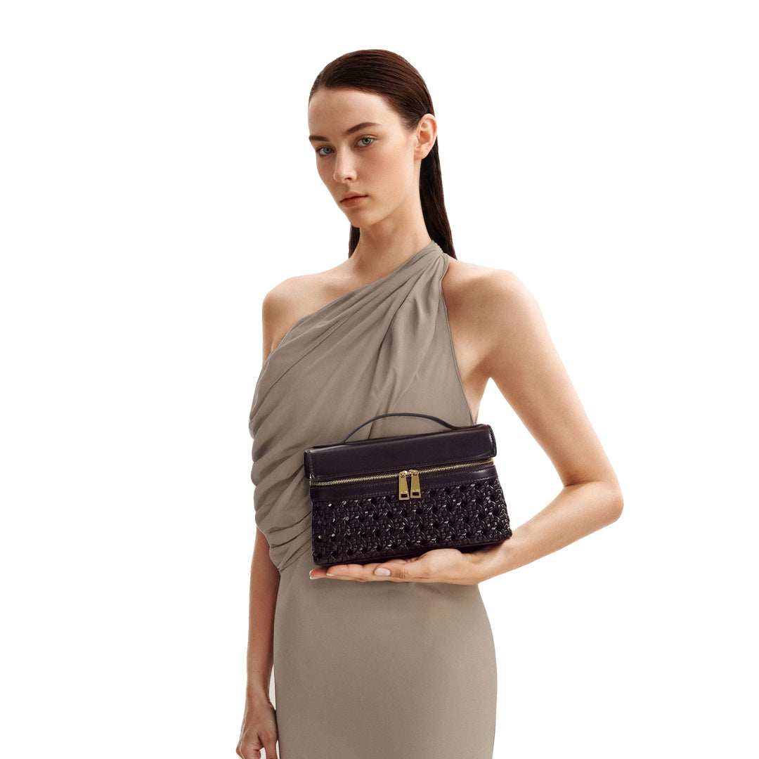 JW PEI Thea Top Handle Bag -  Deep Claret by JW PEI