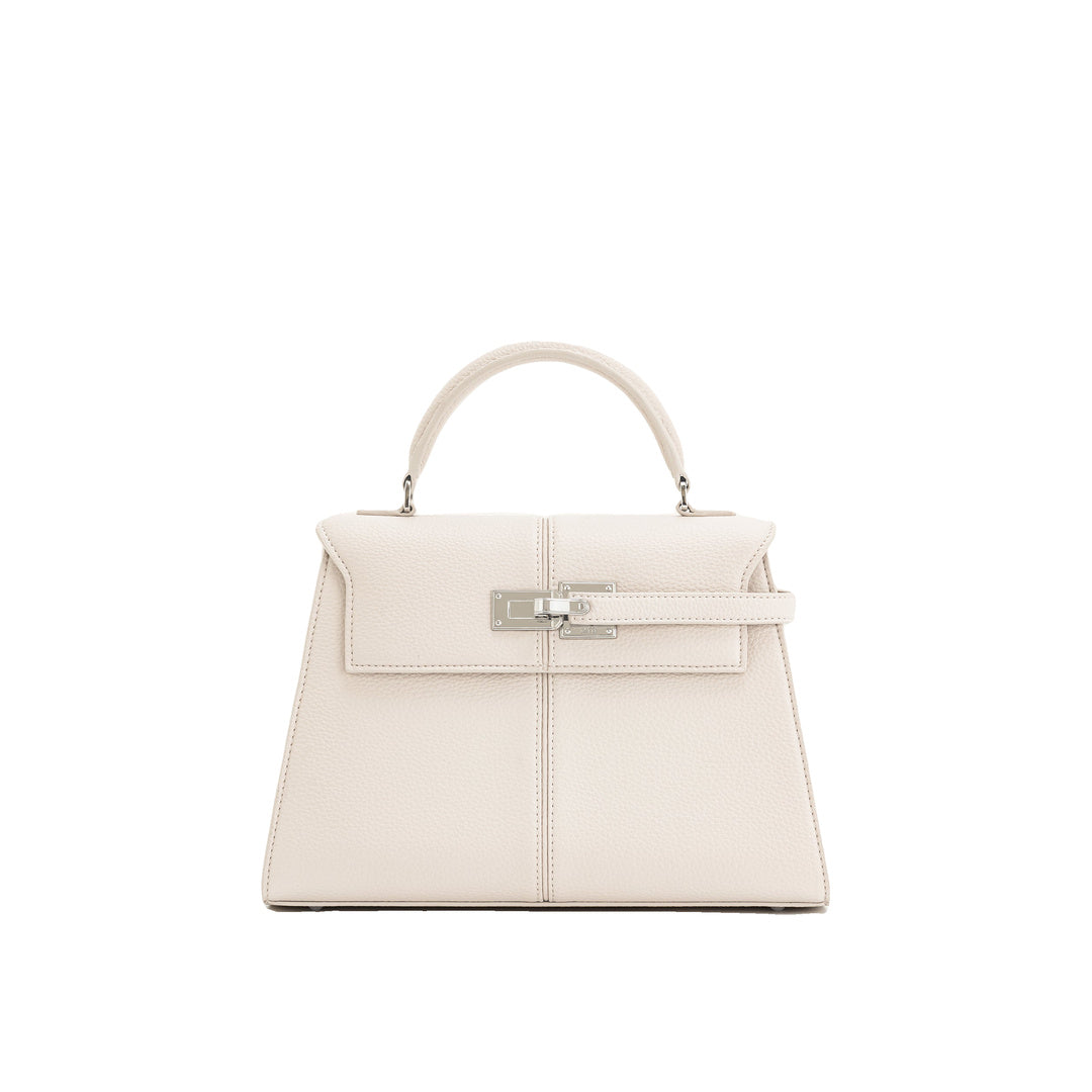JW PEI Elise Large Top Handle Bag - White by JW PEI