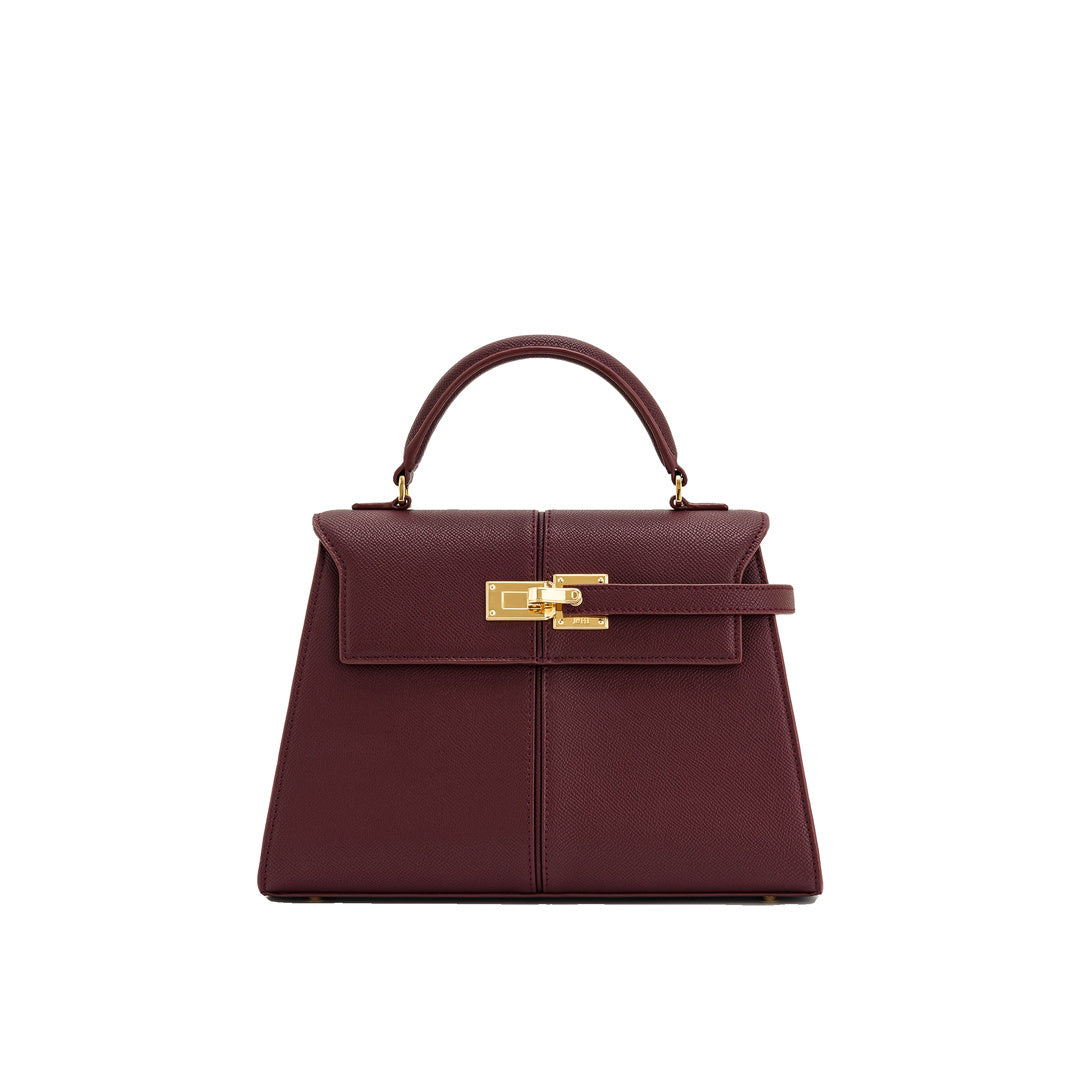 JW PEI Elise Large Top Handle Bag - Claret by JW PEI