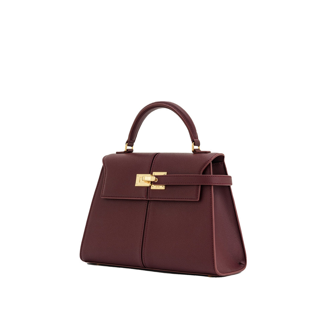 JW PEI Elise Large Top Handle Bag - Claret by JW PEI