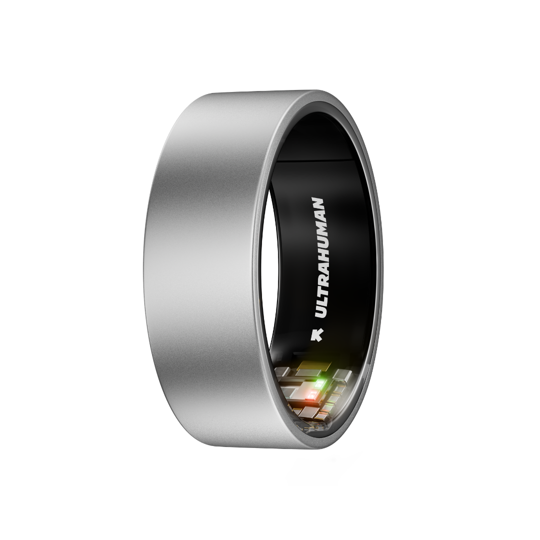 Ultrahuman Ring AIR Raw Titanium by Ultrahuman