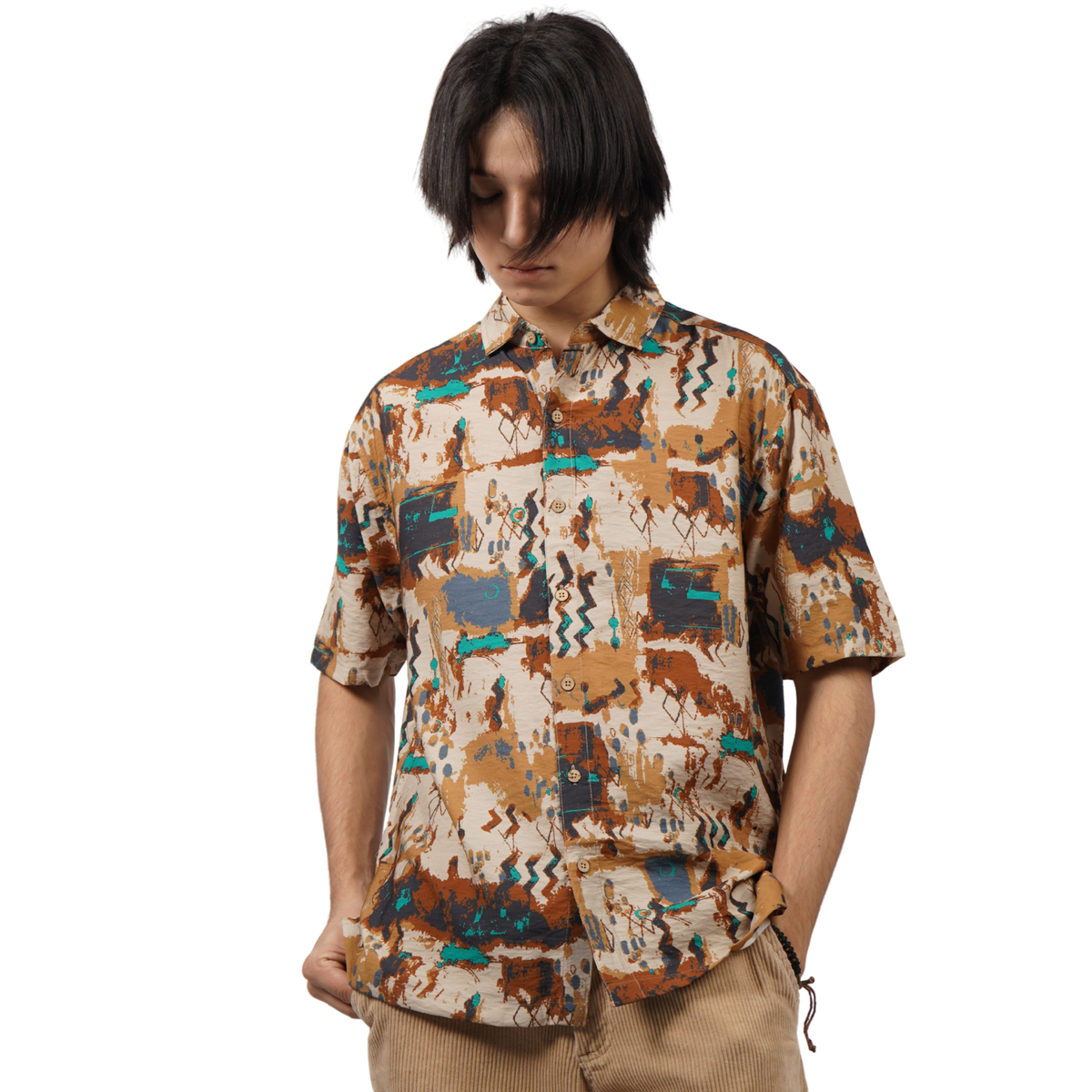 CANYON DRIFT PRINTED SHIRT by GREY AREA