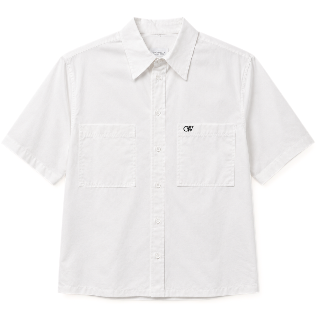 OFF WHITE OW SUMMER WHITE SHIRT WHITE by Off White