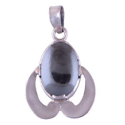 Gun Metal 925 Sterling Silver Pendant - R100472-2