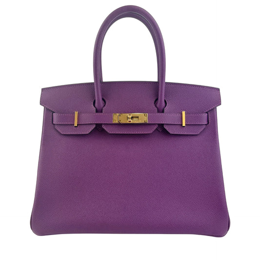 Hermès Birkin 25 in Anemone Epsom Leather with Gold Hardware (GHW)
