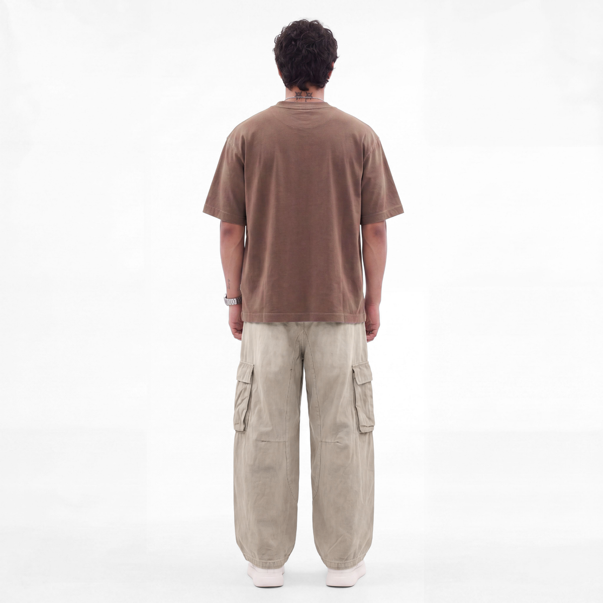 UNDEFINED BROWN T-SHIRT by GREY AREA