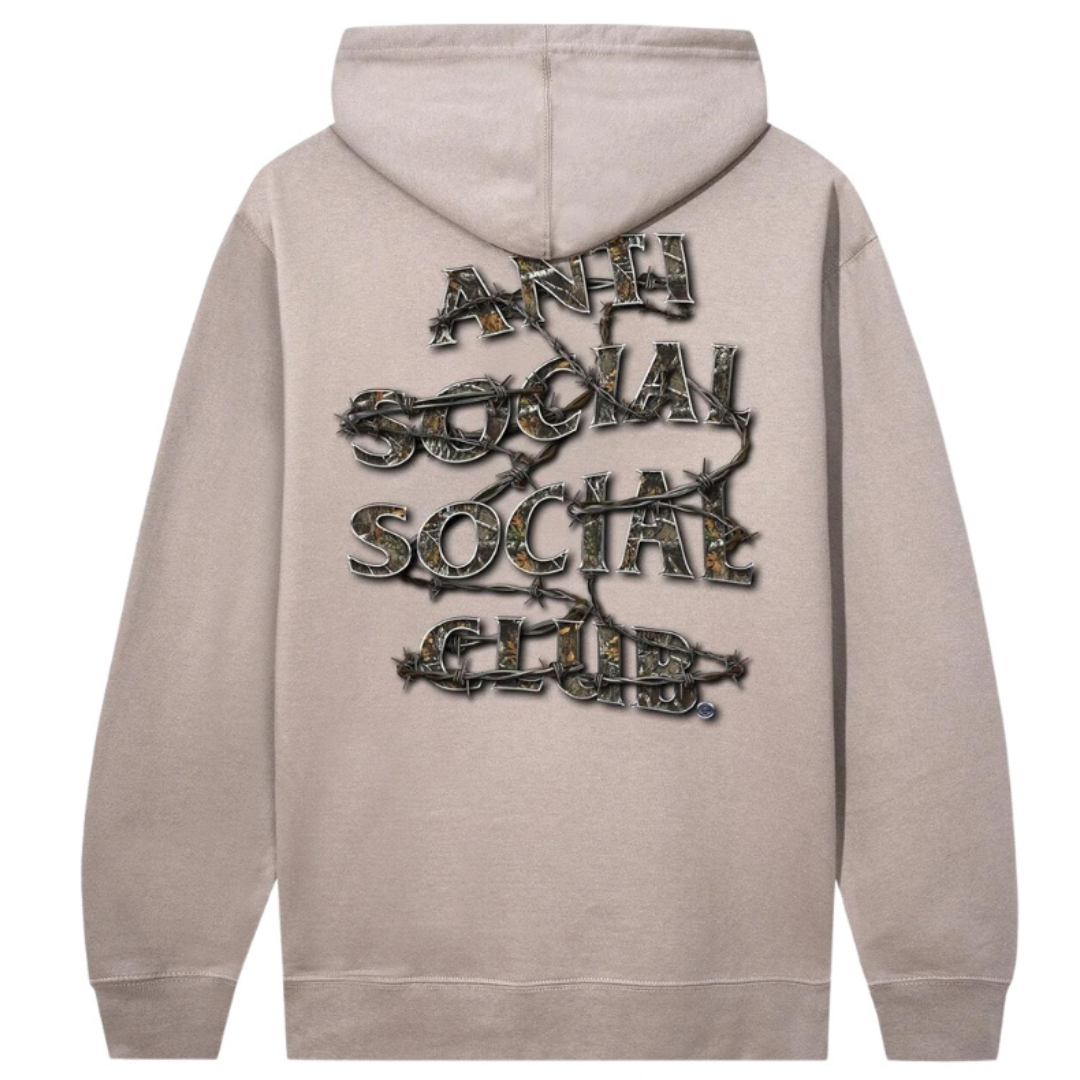 ANTI SOCIAL SOCIAL CLUB BUCK HOODIE SANDSTONE by ASSC