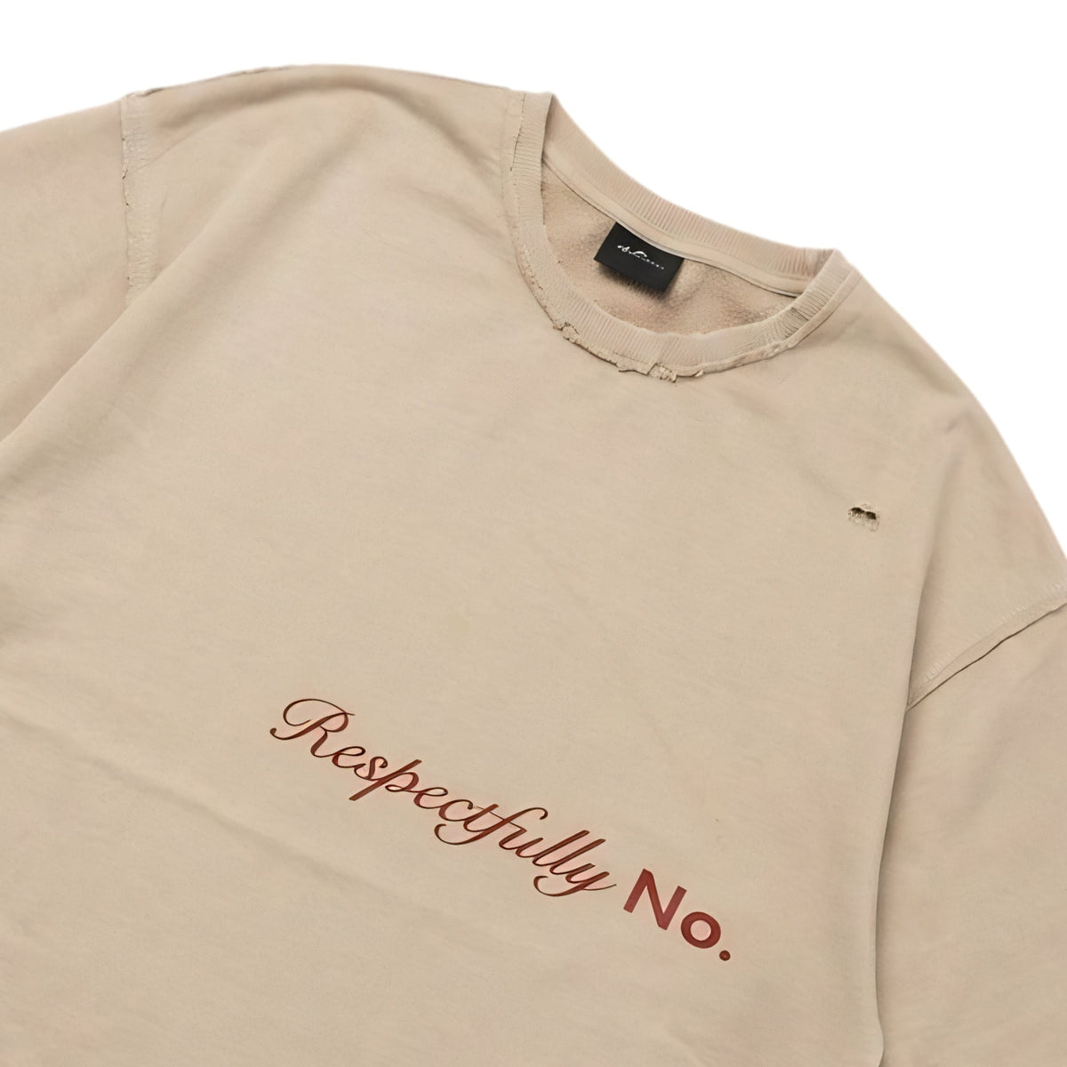 RESPECTFULLY NO T-SHIRT by GREY AREA